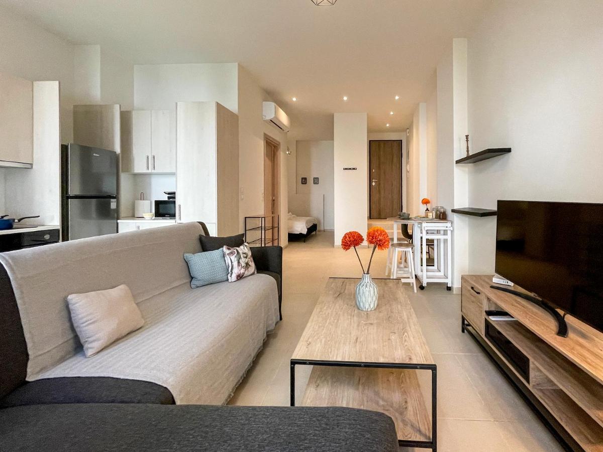 Soho Modern 55Sqm Studio With Secret Garden Apartman Athén Kültér fotó