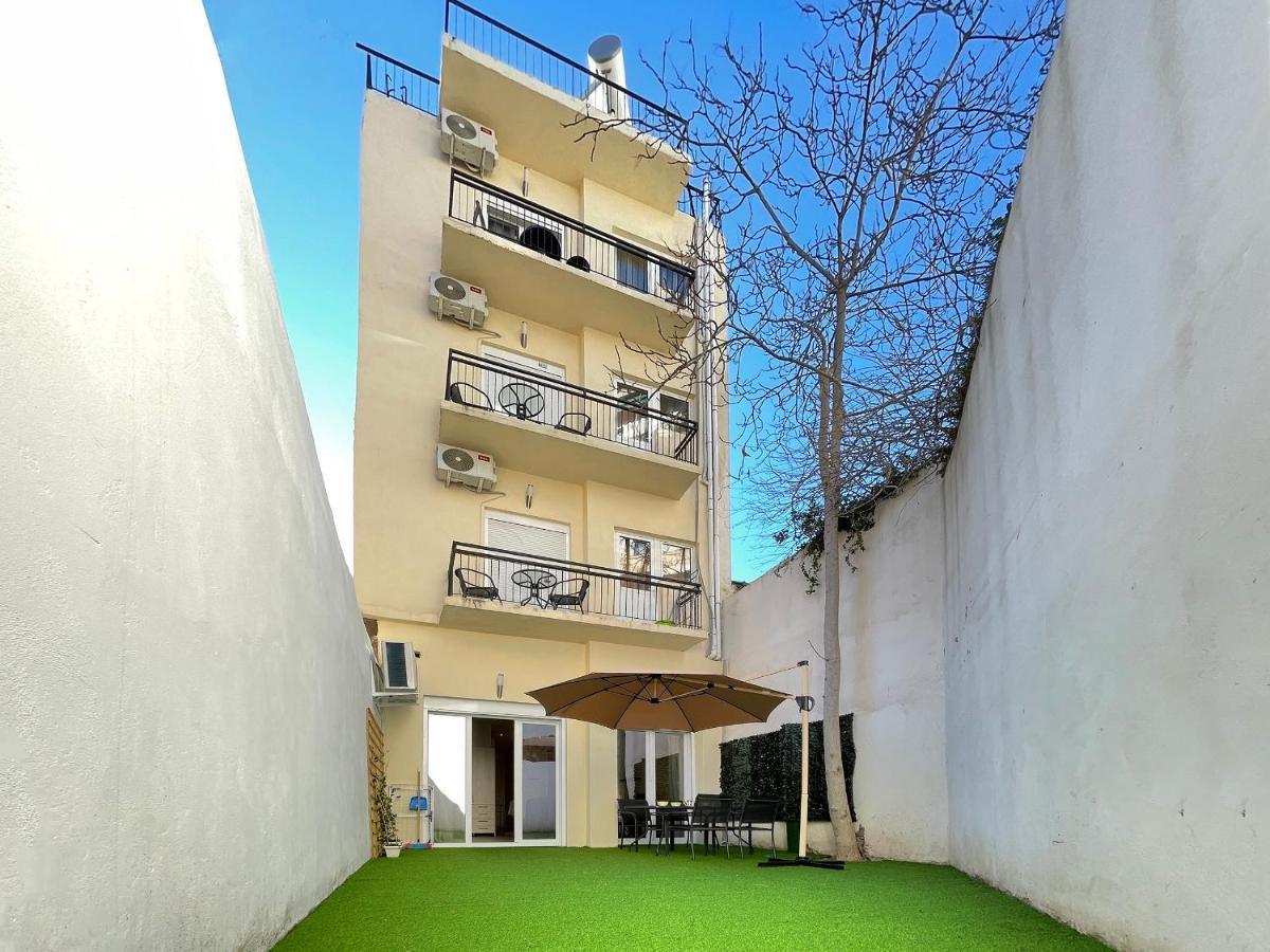 Soho Modern 55Sqm Studio With Secret Garden Apartman Athén Kültér fotó