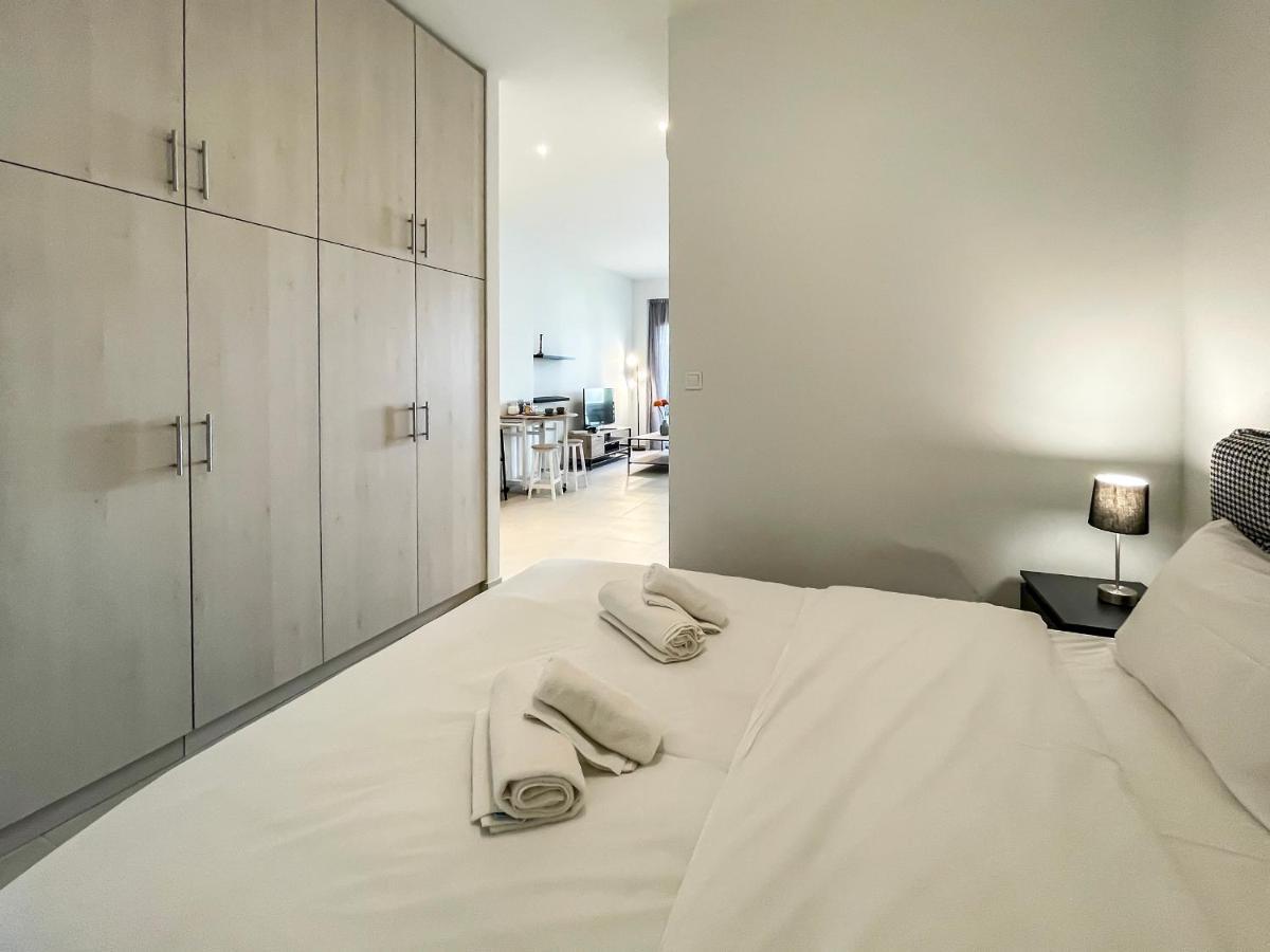 Soho Modern 55Sqm Studio With Secret Garden Apartman Athén Kültér fotó